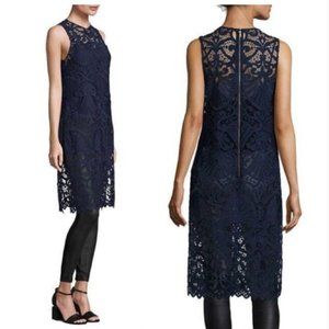 NWT Alice + Olivia Kelissa Side-slit Lace Tunic Cami Night Out Dress